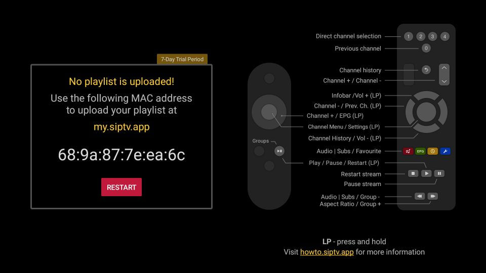 Open the Smart IPTV app on FireStick